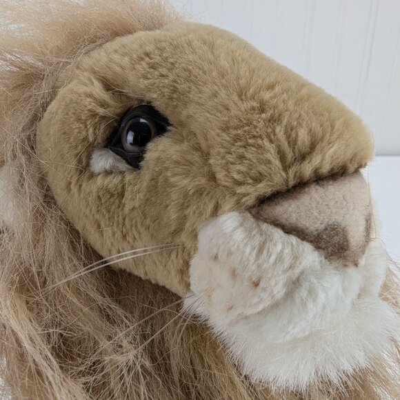 Jungle Joe's Safari Friends Longfellow The Lion Talking Stuffed Animal Plush 8" - Picture 11 of 11